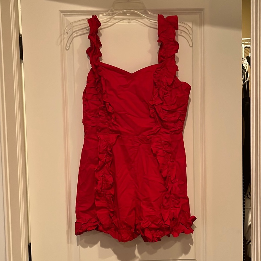 Ruffle romper